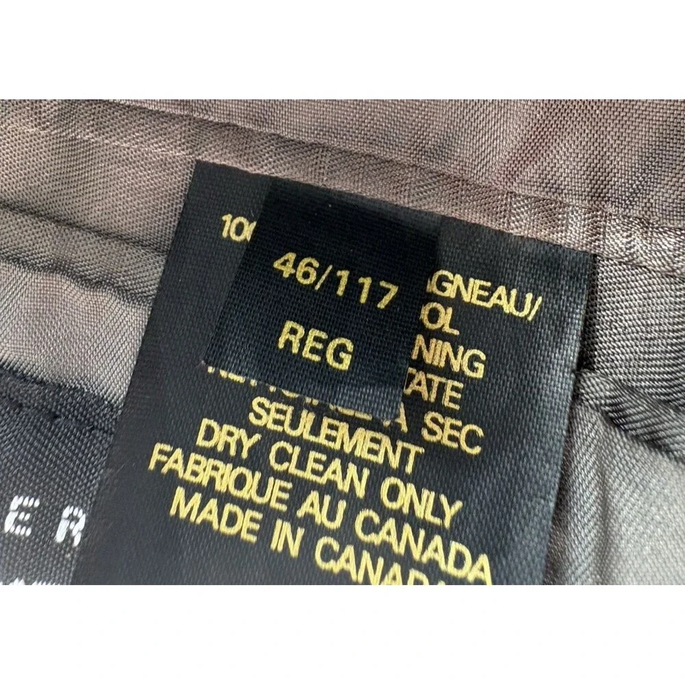 Per Gruppo STARS Men’s Blazer Size 46R Black Gray  Sport Coat Jacket